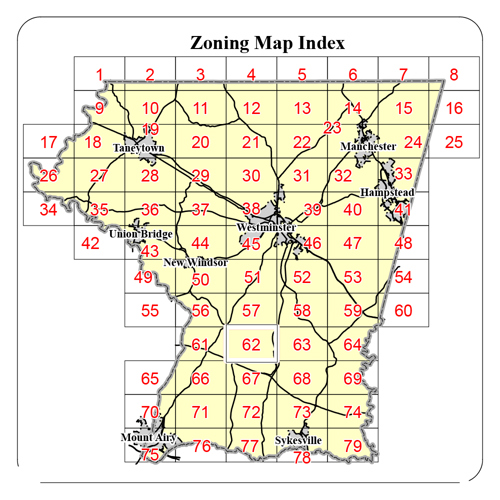 Carroll County Zoning Map Carroll County Government | Comprehensive Rezoning Zoning Maps 