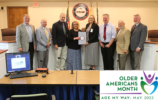 Commissioners Proclaim May as Older Americans Month