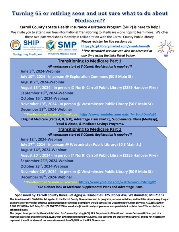 Transitioning to Medicare 2024