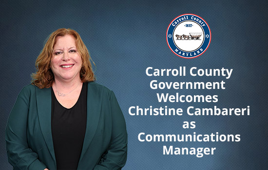 Cambareri Joins Carroll County Government as New Communications Manager