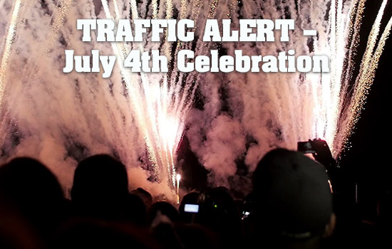 TRAFFIC ALERT – July 4th Celebration – Gist Road, Kate Wagner Road, & Center Street