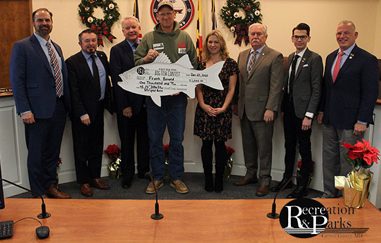 Piney Run Park's 2023 Big Fish Contest Winner Recognized